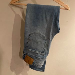 American Eagle Jeans Blue Washed 31x30 Next Level Skinny Flex